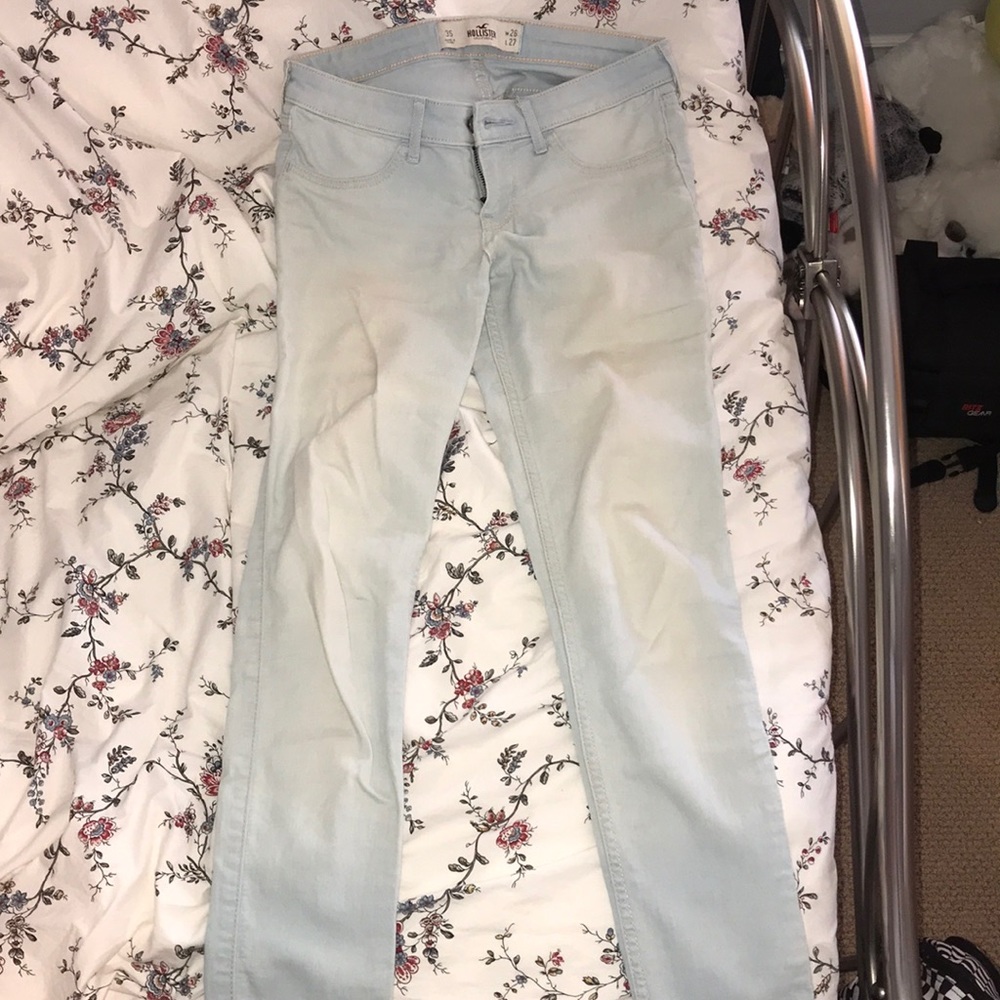 Hollister Very Light Wash Jeggings